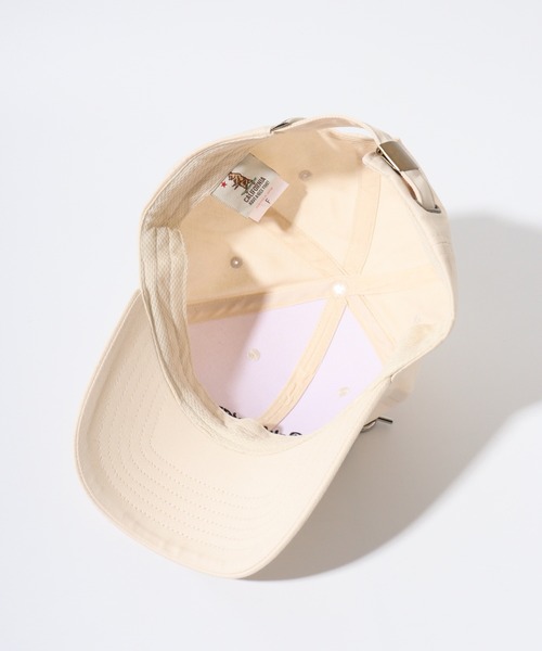 CALIFORNIA HAVE A NICE TIME !（カリフォルニアハブァナイスタイム）の「CALIFORNIA HAVE A NICE TIME! HARD FRONT BB CAP 刺繍（キャップ・メンズ・ベージュ/ブラック/アイボリー・FREE）」の5枚目の写真