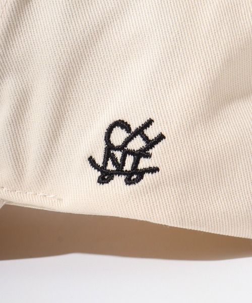 CALIFORNIA HAVE A NICE TIME !（カリフォルニアハブァナイスタイム）の「CALIFORNIA HAVE A NICE TIME! HARD FRONT BB CAP 刺繍（キャップ・メンズ・ベージュ/ブラック/アイボリー・FREE）」の4枚目の写真