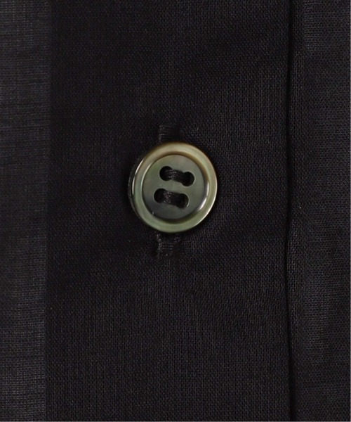 JOURNAL STANDARD（ジャーナルスタンダード）の「《WEB限定追加》80ローンタックボリュームシャツ（シャツ/ブラウス・レディース・ベージュ/ブラック系その他/ブラック・FREE）」の9枚目の写真