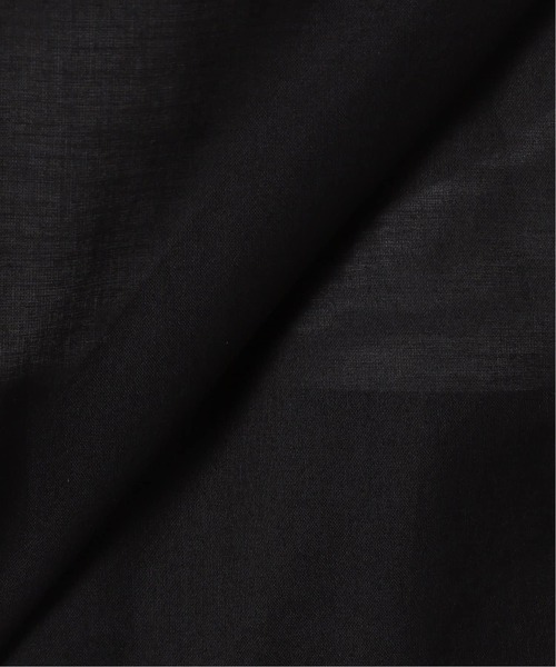 JOURNAL STANDARD（ジャーナルスタンダード）の「《WEB限定追加》80ローンタックボリュームシャツ（シャツ/ブラウス・レディース・ベージュ/ブラック系その他/ブラック・FREE）」の8枚目の写真