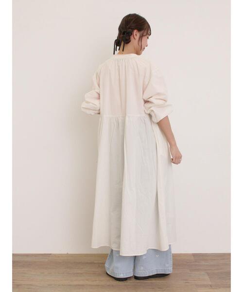 Samansa Mos2（サマンサ モスモス）の「はおり切り替えレースワンピース（ワンピース・レディース・ブラック/オフホワイト/ブルー・M/S）」の18枚目の写真