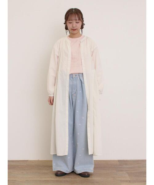 Samansa Mos2（サマンサ モスモス）の「はおり切り替えレースワンピース（ワンピース・レディース・ブラック/オフホワイト/ブルー・M/S）」の20枚目の写真