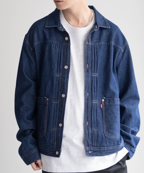 Levi's（リーバイス）の「Levi's(R) VINT PLEATED BLOUS TRUCKER 001SA