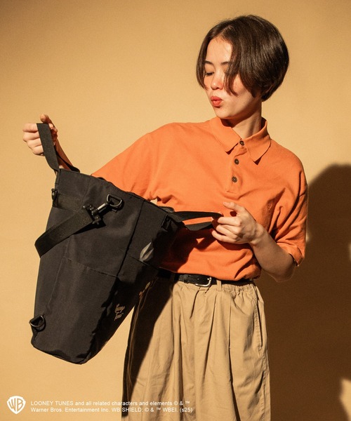 ACCOMMODE（アコモデ）の「ルーニー・テューンズ/バックパック（バックパック/リュック・レディース・ブラック/ベージュ・FREE）」の10枚目の写真