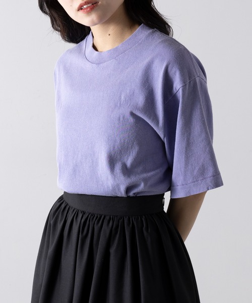 LIFEMAX(ライフマックス)の「【LIFEMAX】6.5オンスピグメントダイ 半袖 Tシャツ MS1170(Tシャツ/カットソー・メンズ・マスタード/ネイビー/パープル/ブラック/ピンク/グリーン/オフホワイト・S/M/L/XL)」の5枚目の写真