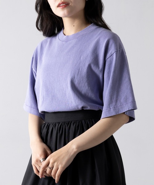 LIFEMAX(ライフマックス)の「【LIFEMAX】6.5オンスピグメントダイ 半袖 Tシャツ MS1170(Tシャツ/カットソー・メンズ・マスタード/ネイビー/パープル/ブラック/ピンク/グリーン/オフホワイト・S/M/L/XL)」の21枚目の写真