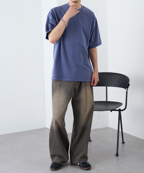 セール】【LIFEMAX】6.5オンスピグメントダイ 半袖 Tシャツ MS1170（T