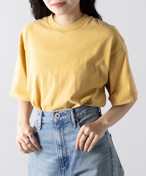 LIFEMAX(ライフマックス)の「【LIFEMAX】6.5オンスピグメントダイ 半袖 Tシャツ MS1170(Tシャツ/カットソー・メンズ・マスタード/ネイビー/パープル/ブラック/ピンク/グリーン/オフホワイト・S/M/L/XL)」の16枚目の写真