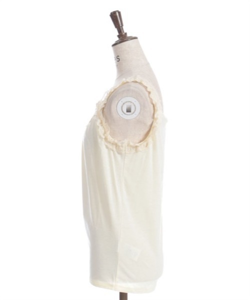 axes femme（アクシーズファム）の「ローズレースタンクトップ（キャミソール・レディース・クリーム/ブラック・FREE）」の18枚目の写真