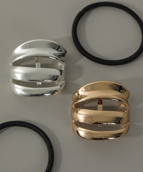 voov（ブーブ）の「ニュアンスモチーフ ヘアカフ（その他ヘアアクセサリー・レディース・シルバー/ゴールド・フリー）」の3枚目の写真