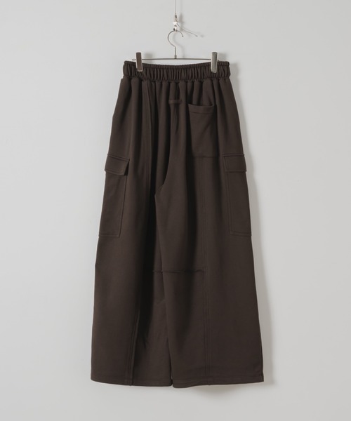 DOOPZ パラシュートワイドカーゴパンツ BAGGY SWEAT CARGO PANTS - バギースウェットカーゴパンツ