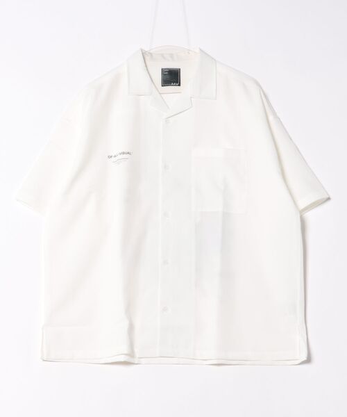 A4A（エーフォーエー）の「【WEB&DEPOT限定】A4A/エーフォーエー/A4A SPRASH S/S SHIRTS（シャツ/ブラウス・メンズ・ホワイト/ブラック・S/M/L）」の3枚目の写真