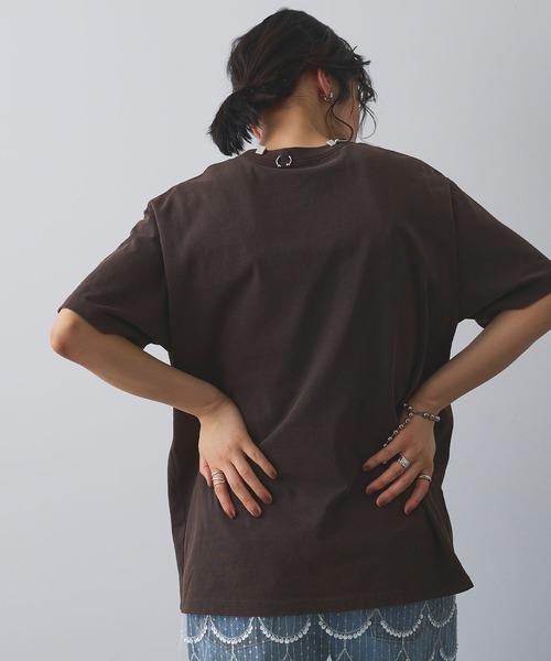 ボディピアスTシャツ【ELLEgirl/エルガール】（Tシャツ