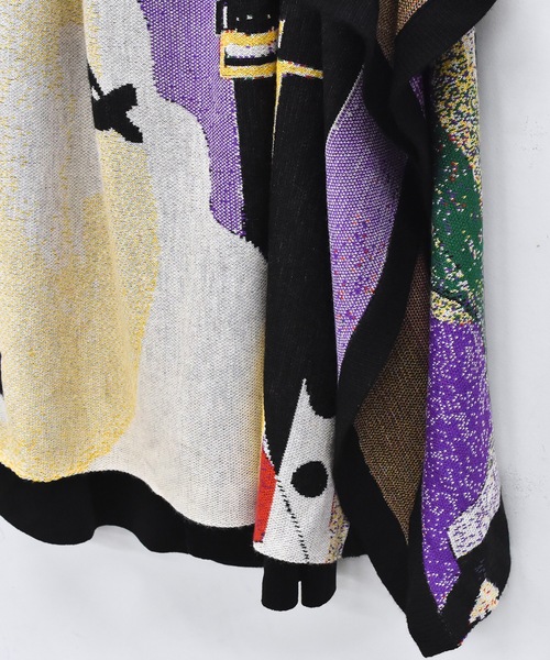 bedsidedrama（ベットサイドドラマ）の「Old Era Stole Skirt（スカート・レディース・ブラック/ベージュ・1）」の16枚目の写真