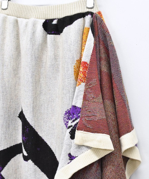 bedsidedrama（ベットサイドドラマ）の「Old Era Stole Skirt（スカート・レディース・ブラック/ベージュ・1）」の19枚目の写真