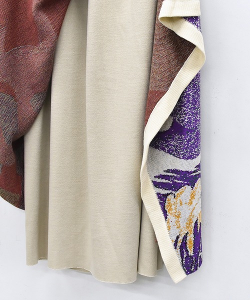 bedsidedrama（ベットサイドドラマ）の「Old Era Stole Skirt（スカート・レディース・ブラック/ベージュ・1）」の22枚目の写真