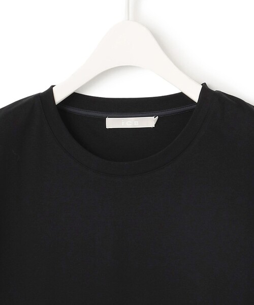 ICB(アイシービー)の「コンパクトスムース ノースリーブ Tシャツ(Tシャツ/カットソー・レディース・ブラック系/アイボリー系・X-SMALL/SMALL/MEDIUM)」の11枚目の写真