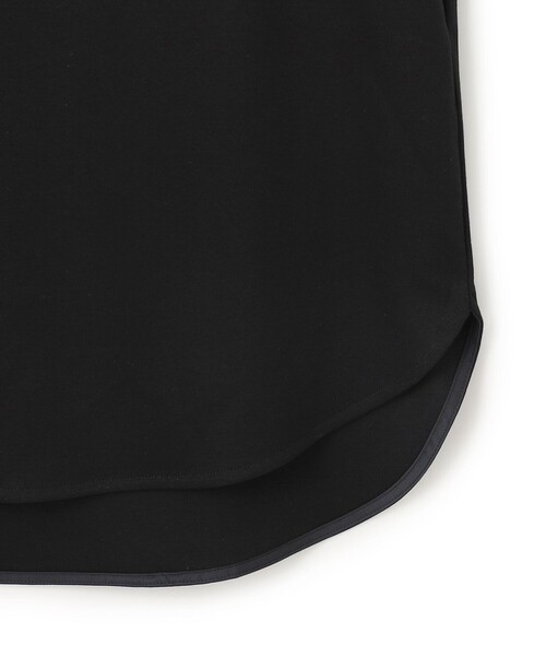 ICB(アイシービー)の「コンパクトスムース ノースリーブ Tシャツ(Tシャツ/カットソー・レディース・ブラック系/アイボリー系・X-SMALL/SMALL/MEDIUM)」の13枚目の写真