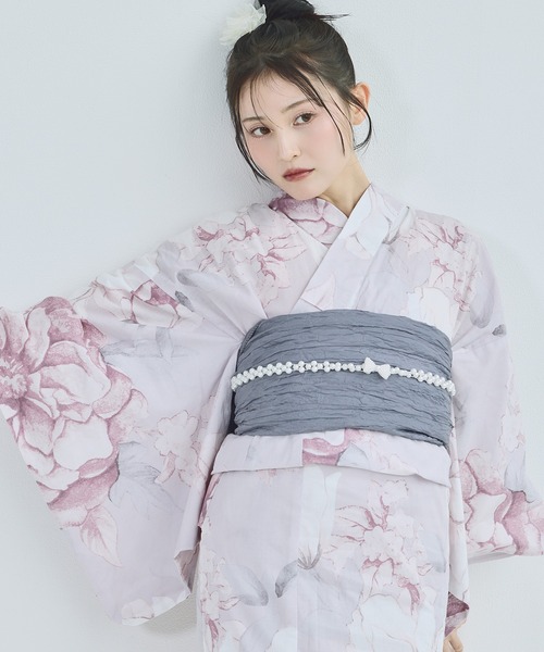 IEDIT 着付けいらずでさっと着られる 大人の粋な二部式セパレート