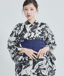Norey（ノレイ）の「1人で着られる浴衣3点セット （浴衣・シワ兵児帯・腰紐）（浴衣）」
