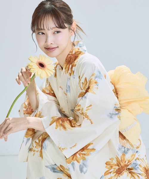 IEDIT 着付けいらずでさっと着られる 大人の粋な二部式セパレート