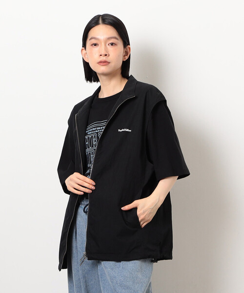 Purple&Yellow(パープルアンドイエロー)の「コットンナイロンツイルベスト(ベスト・メンズ・ネイビー/ブラック・SMALL/MEDIUM/LARGE)」の13枚目の写真