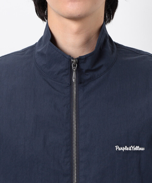 Purple&Yellow(パープルアンドイエロー)の「コットンナイロンツイルベスト(ベスト・メンズ・ネイビー/ブラック・SMALL/MEDIUM/LARGE)」の12枚目の写真