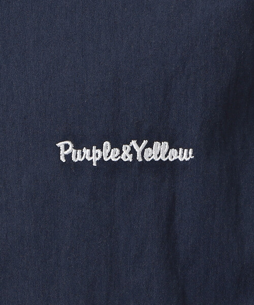 Purple&Yellow(パープルアンドイエロー)の「コットンナイロンツイルベスト(ベスト・メンズ・ネイビー/ブラック・SMALL/MEDIUM/LARGE)」の20枚目の写真