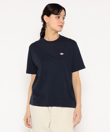 WOMEN'S COTTON JERSEY SHORT T-SHIRT PLAIN