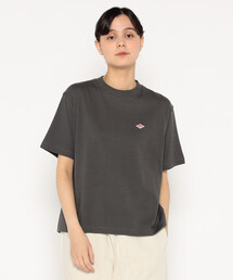 WOMEN'S COTTON JERSEY SHORT T-SHIRT PLAIN