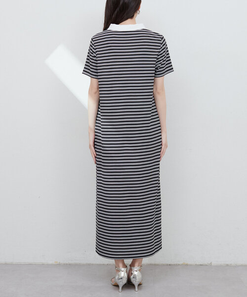 natural couture(ナチュラルクチュール)の「【WEB限定】配色スキッパーカットソーワンピース(ワンピース・レディース・アイボリー/ブラック/ブラウン・FREE)」の13枚目の写真