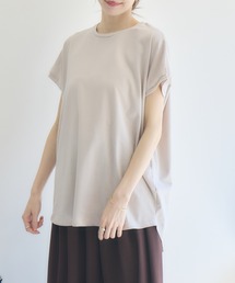RU.TI.LE（ルチル）の「【RU.TI.LE】接触冷感シルケットT（Tシャツ/カットソー・レディース）」