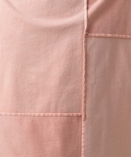 BAYFLOW（ベイフロー）の「[パッチワークデザイン]リメイクライク半袖Tシャツ（Tシャツ/カットソー・メンズ・ピンク/オフホワイト/グレー/チャコール・MEDIUM/LARGE）」の20枚目の写真