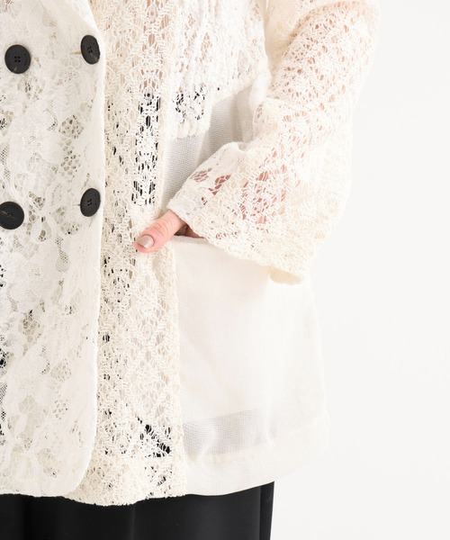 RITAN/リタン】Over Lace Jacket/オーバーレースジャケット
