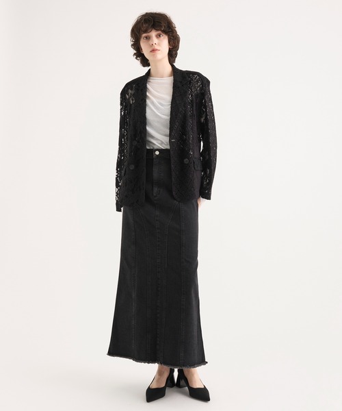 RITAN/リタン】Over Lace Jacket/オーバーレースジャケット