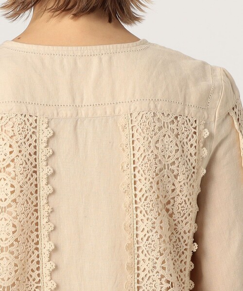 BY MALENE BIRGER（バイマレーネビルガー）の「BY MALENE BIRGER  DELANE  レースコンビドレス（ワンピース・レディース・ライトベージュ/ブラック・34）」の7枚目の写真