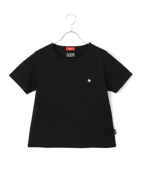 POLO BCS(ポロ ビーシーエス)の「【POLO BCS】VIS別注コンパクトモチーフTシャツ【WEB限定カラーあり】(Tシャツ/カットソー・レディース・ネイビー/ホワイト/ホワイト系その他/ブラック・S/M)」の18枚目の写真