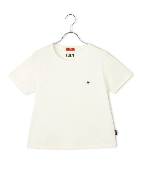 POLO BCS(ポロ ビーシーエス)の「【POLO BCS】VIS別注コンパクトモチーフTシャツ【WEB限定カラーあり】(Tシャツ/カットソー・レディース・ネイビー/ホワイト/ホワイト系その他/ブラック・S/M)」の17枚目の写真