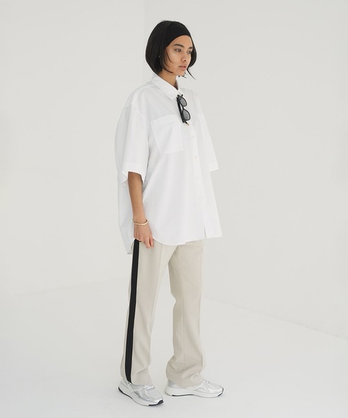 HALF SLEEVE HUGE SHIRTS（シャツ/ブラウス）｜CLANE（クラネ