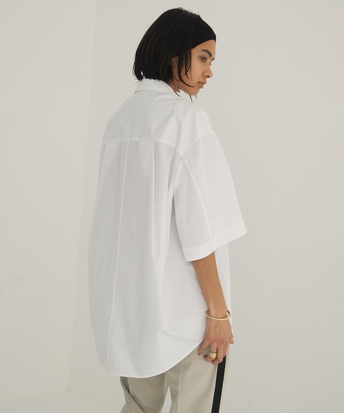 HALF SLEEVE HUGE SHIRTS（シャツ/ブラウス）｜CLANE（クラネ