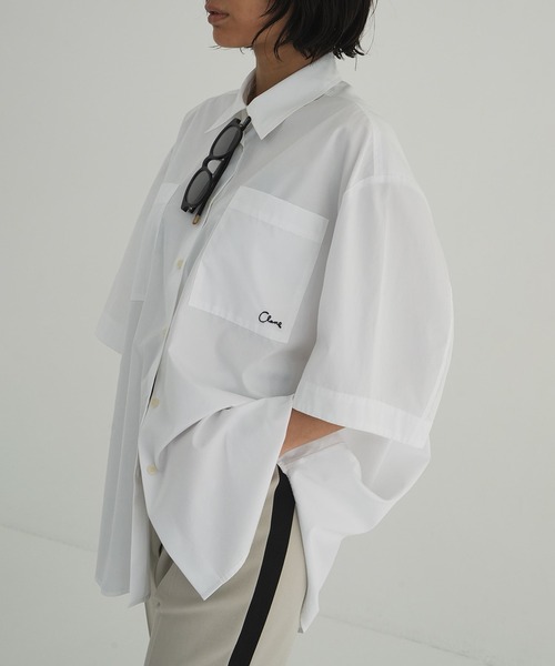 HALF SLEEVE HUGE SHIRTS（シャツ/ブラウス）｜CLANE（クラネ