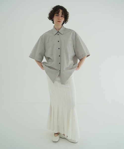 HALF SLEEVE HUGE SHIRTS（シャツ/ブラウス）｜CLANE（クラネ