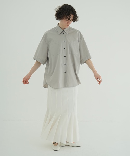 HALF SLEEVE HUGE SHIRTS（シャツ/ブラウス）｜CLANE（クラネ