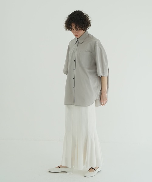 HALF SLEEVE HUGE SHIRTS（シャツ/ブラウス）｜CLANE（クラネ