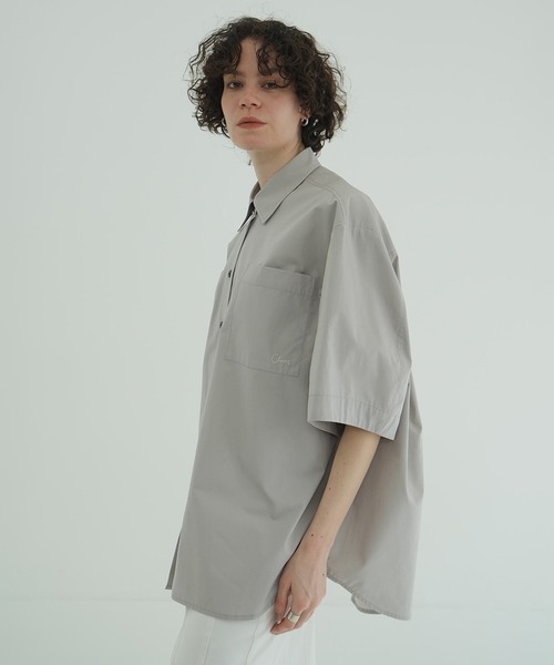 HALF SLEEVE HUGE SHIRTS（シャツ/ブラウス）｜CLANE（クラネ）の