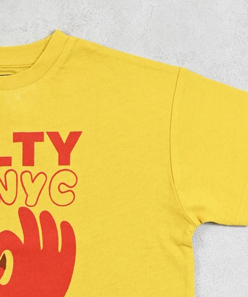 Life Support Products（ライフサポートプロダクツ）の「【プチプラ】ショートスリーブプリントＴ（Tシャツ/カットソー・キッズ・オフホワイト/杢グレー/ブルー/カーキ/チャコール/ラベンダー/マスタード/ベージュ/ブラウン/ホワイト系その他・80/90/95/100/110/120/130/140/150）」の12枚目の写真