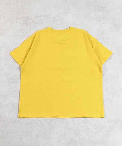 Life Support Products（ライフサポートプロダクツ）の「【プチプラ】ショートスリーブプリントＴ（Tシャツ/カットソー・キッズ・オフホワイト/杢グレー/ブルー/カーキ/チャコール/ラベンダー/マスタード/ベージュ/ブラウン/ホワイト系その他・80/90/95/100/110/120/130/140/150）」の11枚目の写真