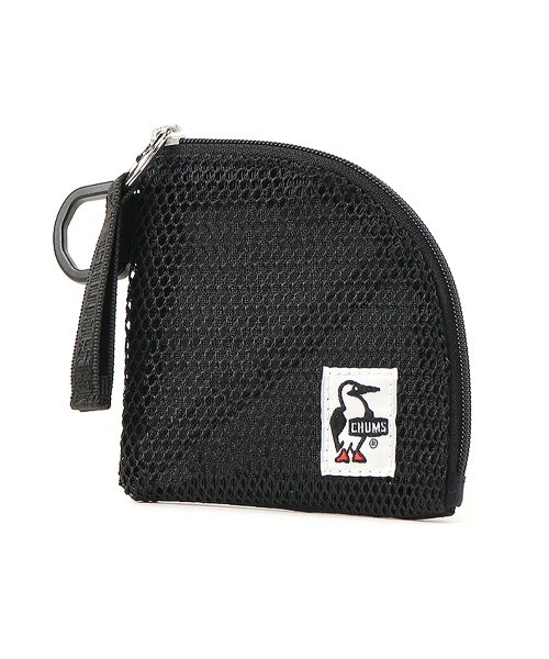 CHUMS(チャムス)の「【CHUMS/チャムス】 Mesh Coin Case(コインケース・レディース・その他1/グレイッシュベージュ/ブラック・FREE)」の2枚目の写真