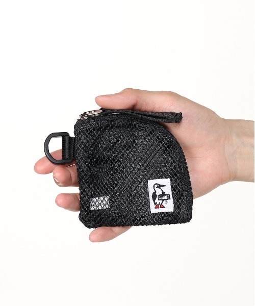 CHUMS(チャムス)の「【CHUMS/チャムス】 Mesh Coin Case(コインケース・レディース・その他1/グレイッシュベージュ/ブラック・FREE)」の5枚目の写真