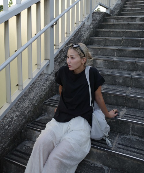 model：H163 着用サイズ：FREE